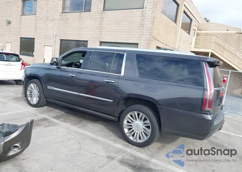 2016 Cadillac Escalade Esv Platinum z USA, uszkodzony, nr VIN 1GYS4KKJ9GR462460